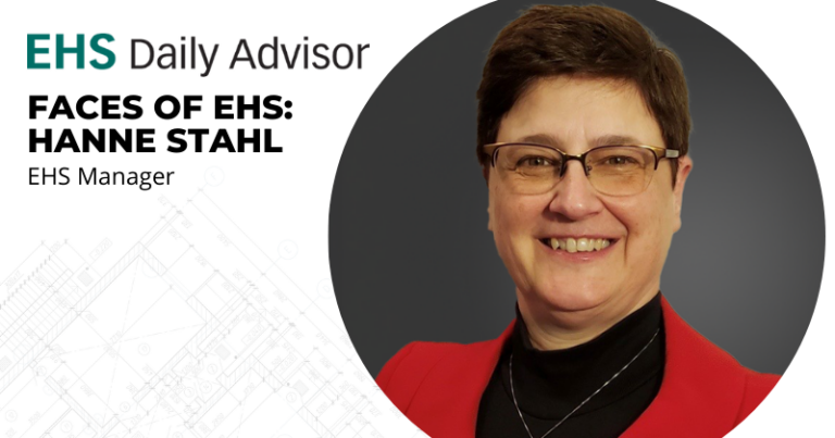 Faces of EHS: Hanne Stahl, EHS Manager - ESFM-USA