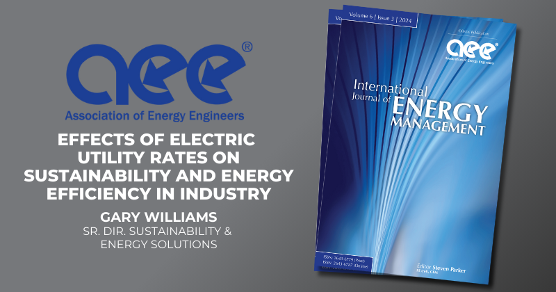 The AEE logo and a cover of one of their Journal issues.